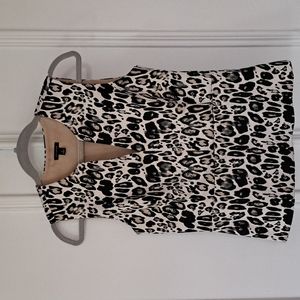 Ann Taylor Animal Print Top